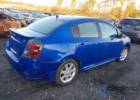 2011 Nissan Sentra 2.0Sr из США, поврежденный, VIN 3N1AB6AP3BL642315